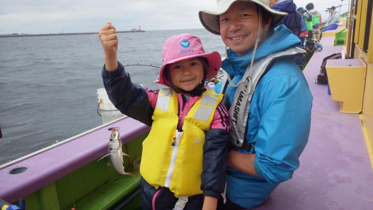 親子アジ船釣り入門教室 in こうゆう丸の画像