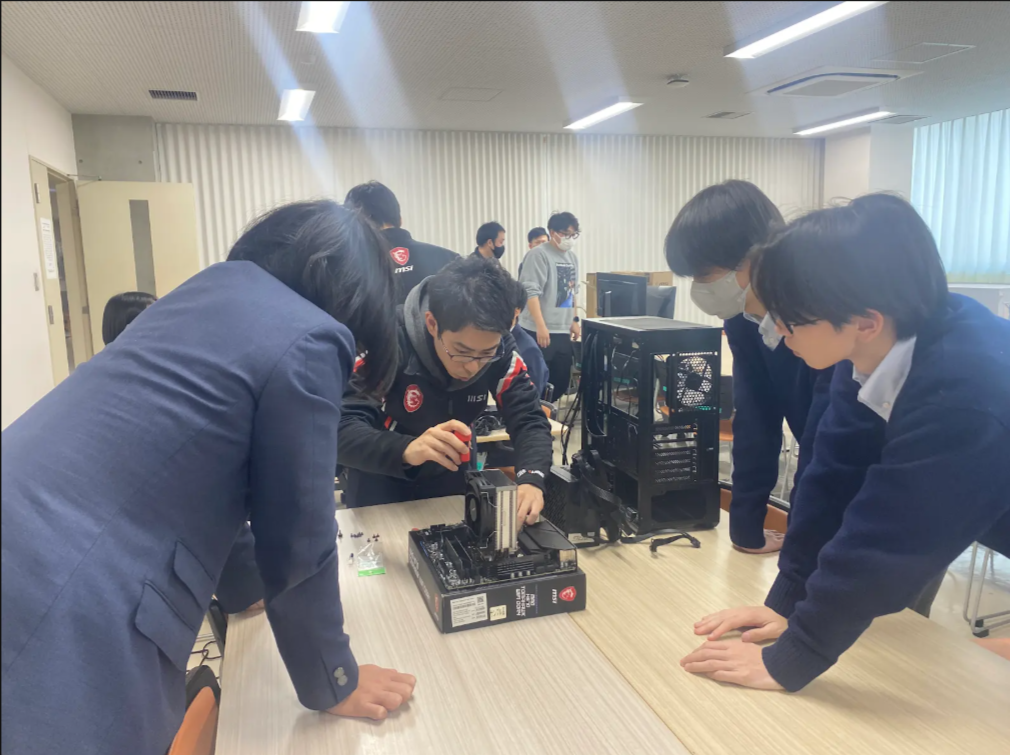 自作PC組立＆配信体験教室