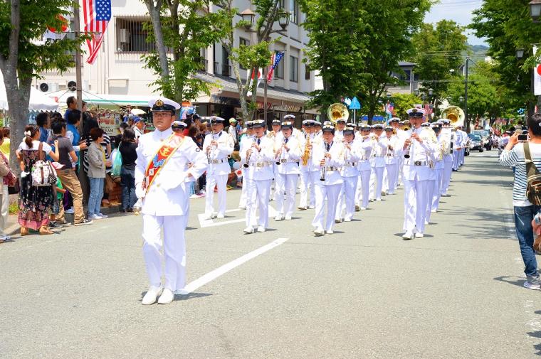 横須賀パレード～日本最大級の音楽隊パレード～の画像