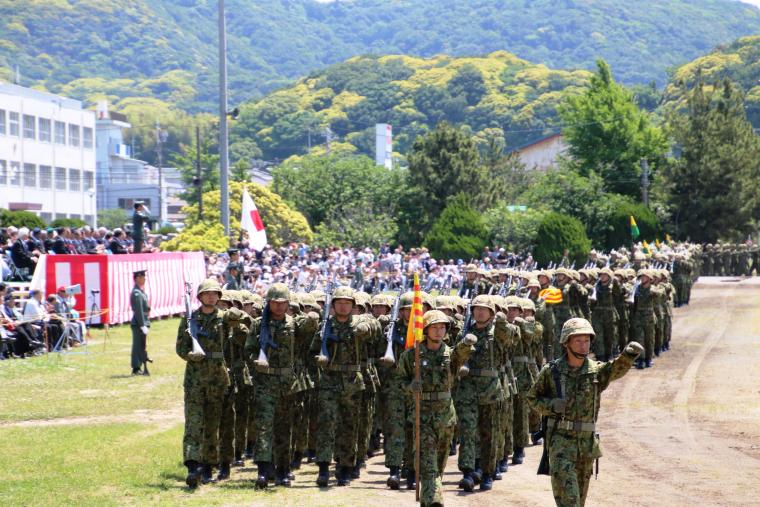 東部方面 混成団 創立7周年記念行事の画像