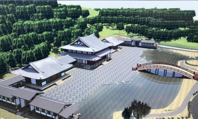 本覚寺から頼朝の夢永福寺跡への画像