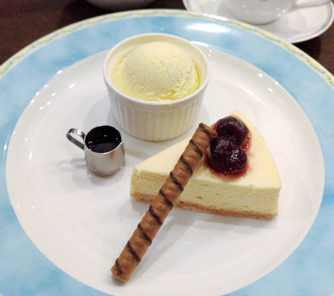 チェリーチーズケーキ