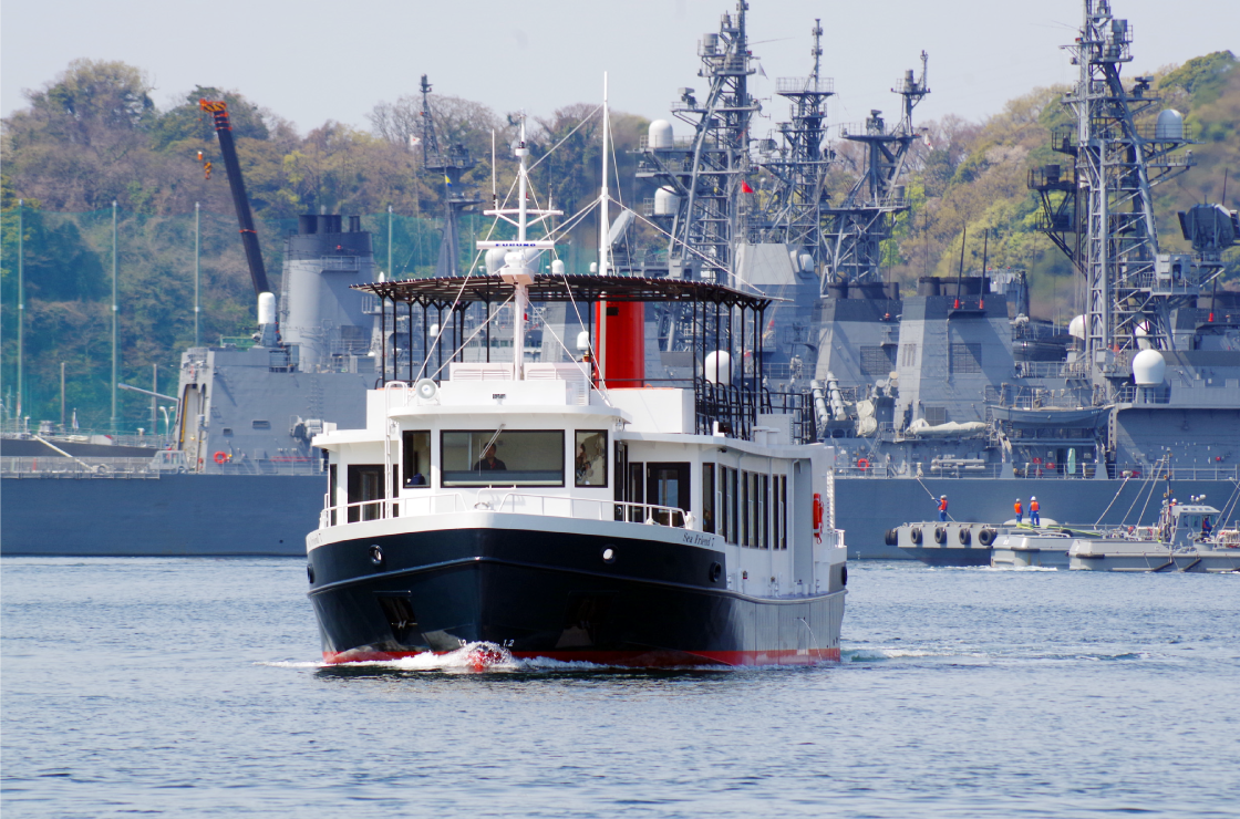 よこすか名所めぐり！マイカーでGO！ ～フェリーでのんびり船旅