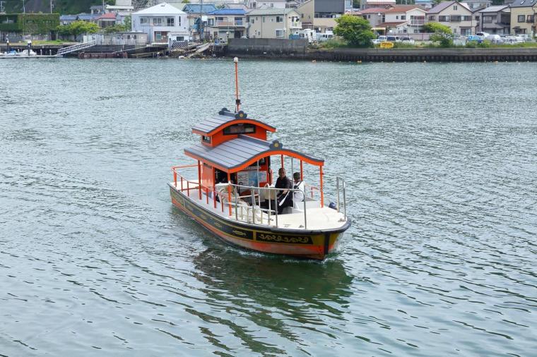 浦賀の渡し船の画像